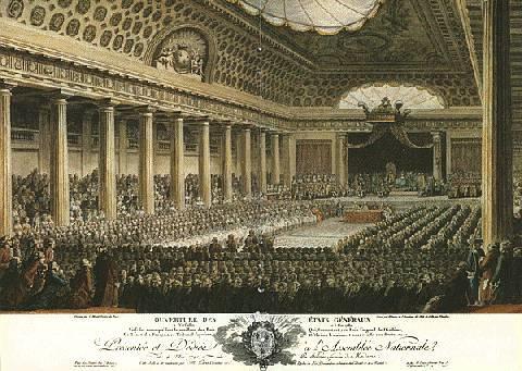 Louis XVI called on the Estates General in 1789 (an assembly of the 3 estates, which
