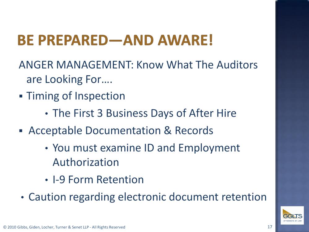Within three (3) business days of the hire of an employee, an employer must physically examine documentation presented by the employee to establish his or her identity and employment authorization.