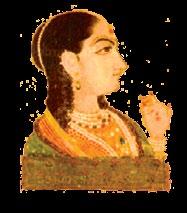 (portrait of Mughal princess) 1609 Galileo observes heavens