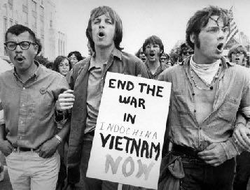 Reasons for Vietnam Protest: 1. The belief that Vietnam was in a civil war and the US didn t belong there 2.
