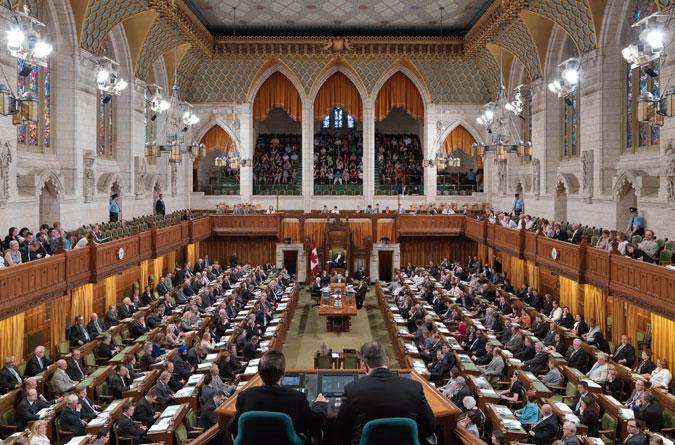 CHOOSING THE GOVERNMENT House of Commons Elected by citizens based on geographical divisions Electoral districts, ridings,
