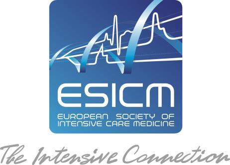 European Society of Intensive Care Medicine ESICM Operating Instructions Title Version Job Descriptions for ESICM