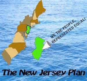 NEW JERSEY PLAN PROPOSED BY WILLIAM PATTERSON AS A REBUTTAL TO THE VIRGINIA PLAN WANTED TO RE-SHAPE THE ARTICLES OF CONFEDERATION ONE HOUSE WITH ONE VOTE PER STATE EXECUTIVE SELECTED BY AND REMOVABLE