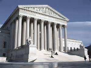ARTICLE III JUDICIAL BRANCH SECTION 1: ESTABLISHES THE SUPREME COURT OTHER COURTS THE CONGRESS THINKS IS NECESSARY TERM OF OFFICE: LIFE COMPENSATION SECTION 2: SCOPE LAWS OF UNITED STATES TREATIES