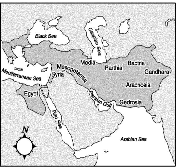 20. Which body of water contributed most to the spread of ancient Greek culture?