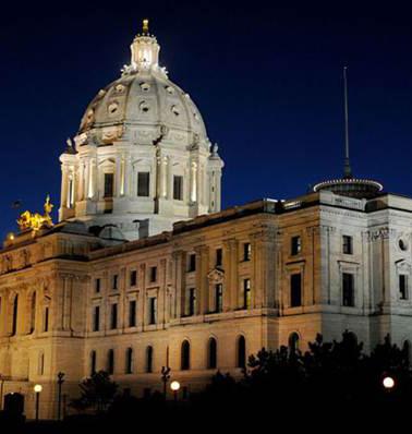 State Capitol Program Comparison Minnesota State Capitol - Exterior Pediment Detail Minnesota s Governor Dayton challenged the commission to act as good stewards and think about the importance of