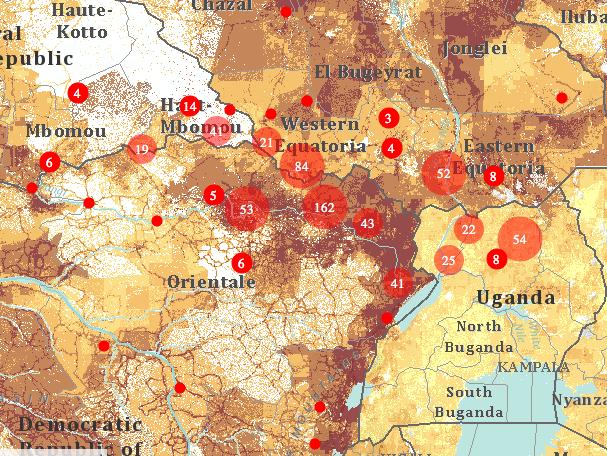 The online data portal enables researchers and policymakers to visualize data on climate change vulnerability, conflict, and aid, and to analyze how these issues intersect in Africa.
