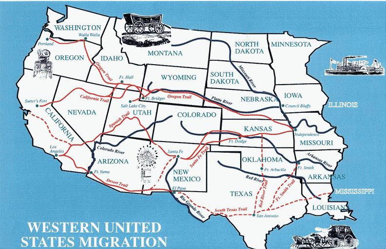 Moving West Americans moved west looking for opportunity Cities