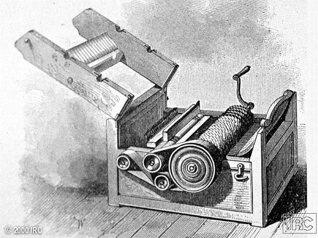 THE COTTON GIN Eli Whitney, a Yale College graduate who was tutoring