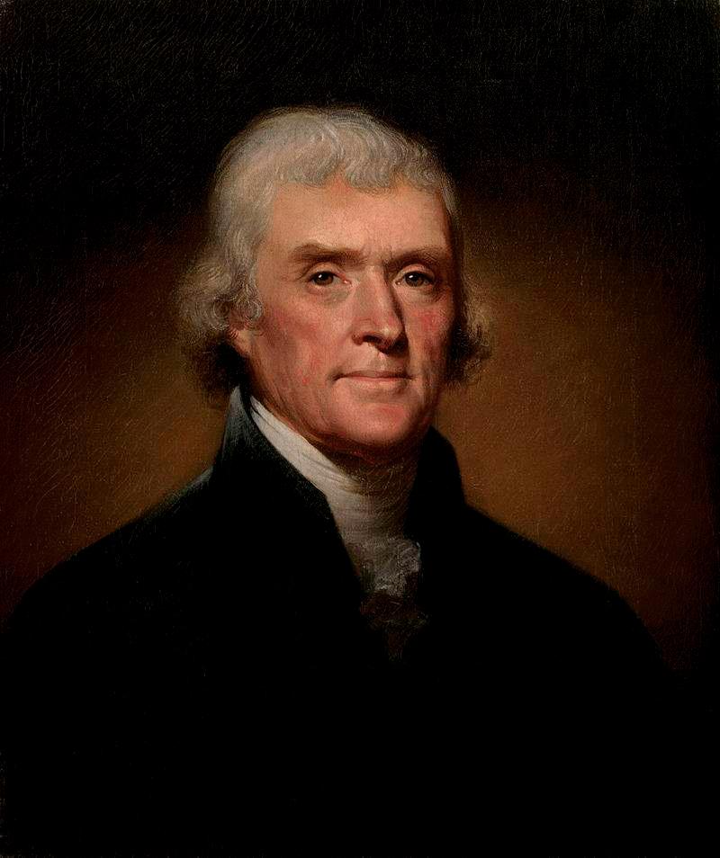 Thomas Jefferson The Third President of the United States.