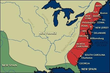 The 13 Colonies America: 13 colonies ruled by Great