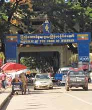 news November 26 - December 2, 2012 12 the MyanMar times Authorities struggle to secure border Conflict in Shan State prompts more illegal trade but no link between arrests and Thaksin visit, say