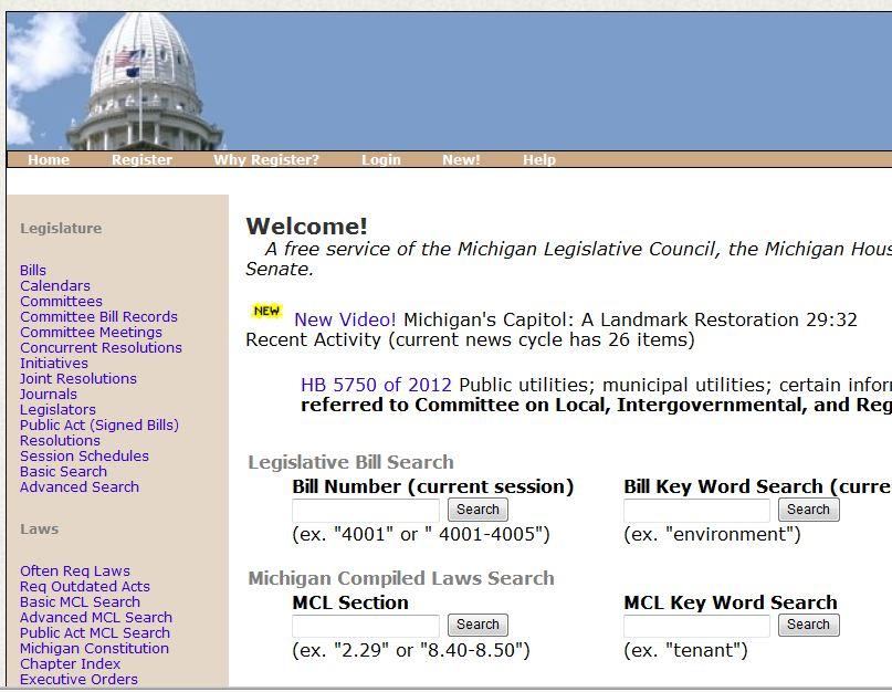 Review of Public Acts & Legislation www.legislature.mi.