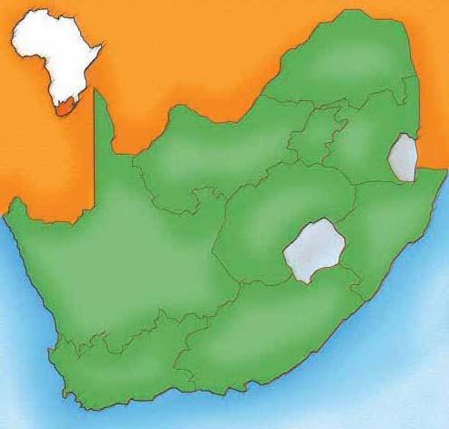 SA Geography Surface Area: 1,219 million km 2 Coastline: 3 000 km Highest Peak: 3 482 m (Drakensberg) Average