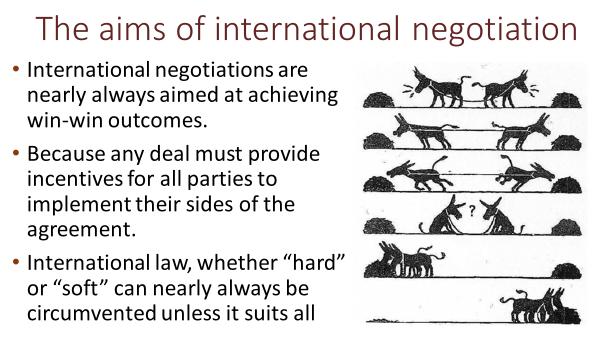 This note is not intended as an argument for or against Brexit, it simply draws on my training course for Medical Students, who need to learn something about international negotiations to participate