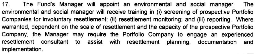 3 The scope of short and full resettlement plans is outlined in Appendices 2 and 3. G. Consu ltation and Disclosure 12.
