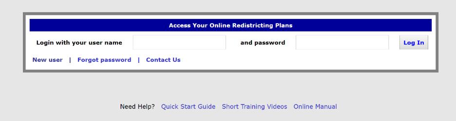 Using the online tool Online Mapping Tool 14 Tutorials and help resources are available from the login page.