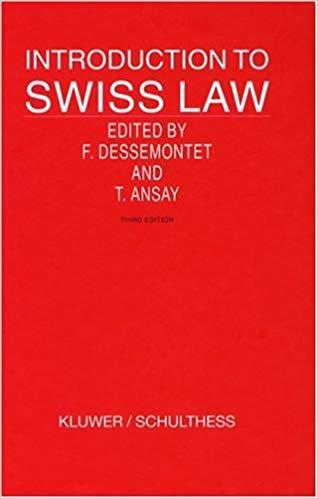 Criminal Law, Zurich 2015 François
