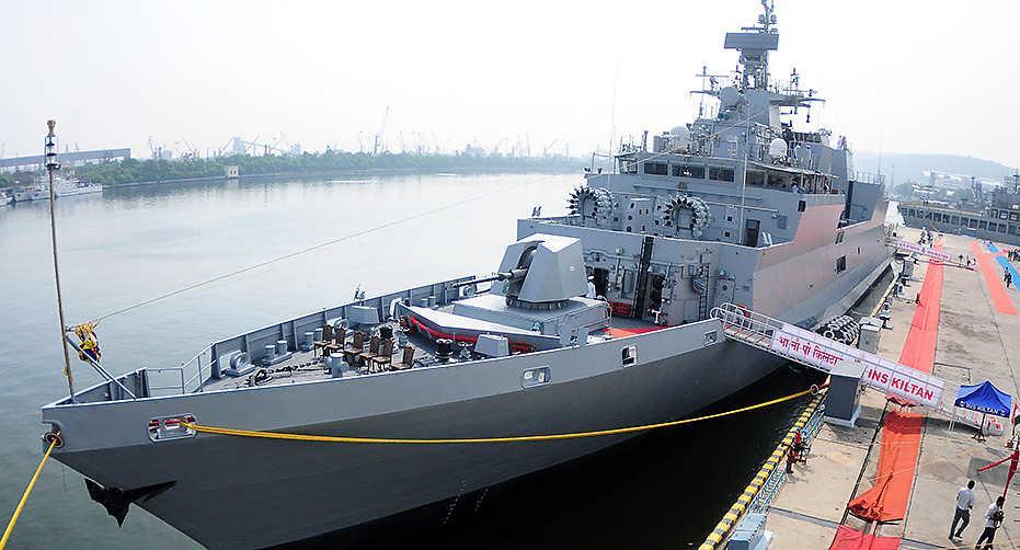 With stealth ship, India in elite group INS Kiltan was commissioned into the Indian Navy today.