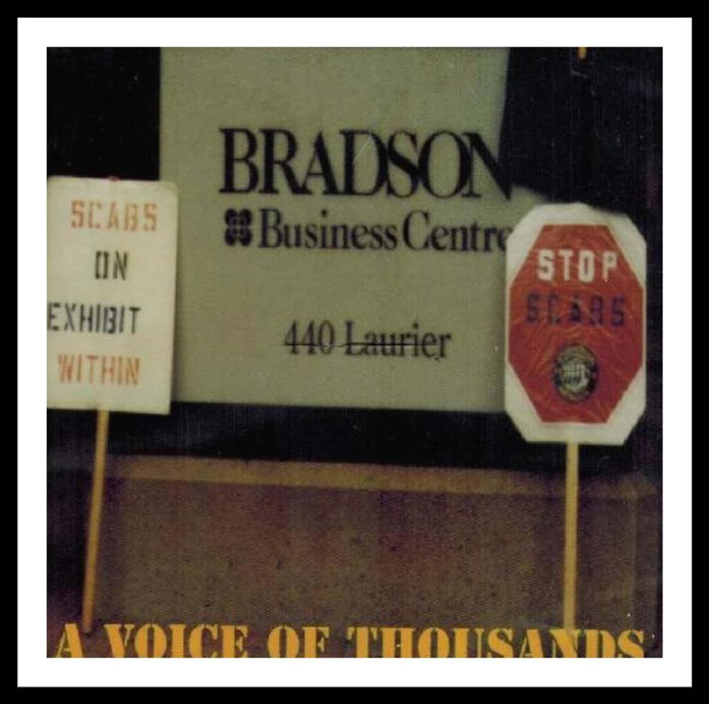 A Voice of Thousands THE BRADSON LOCKOUT