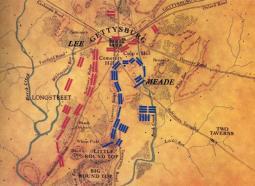 Gettysburg July 1-3, 1863 General Lee again heads North into Pennsylvania Gettysburg is where 10 crossroads