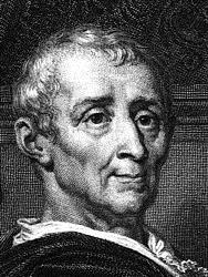 Montesquieu It stands to reason that best way to set up
