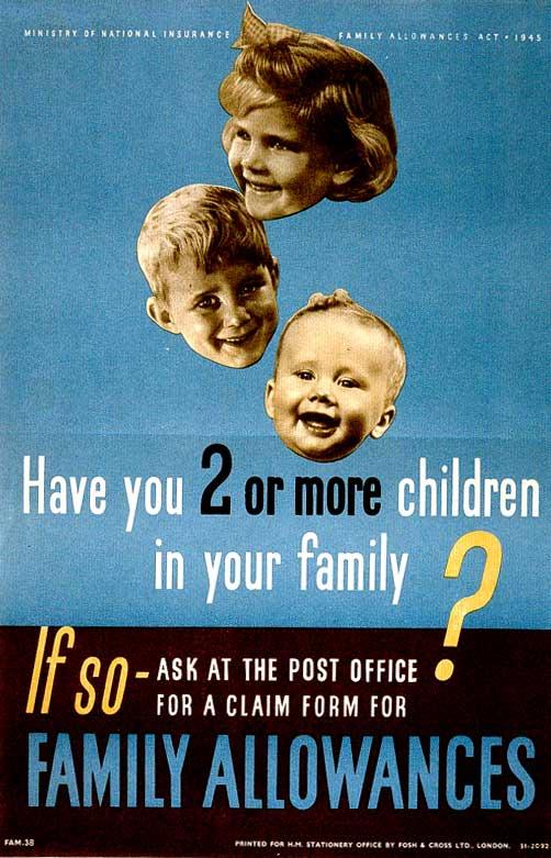 Source H A poster issued in 1946 by the Ministry of National Insurance introducing the new