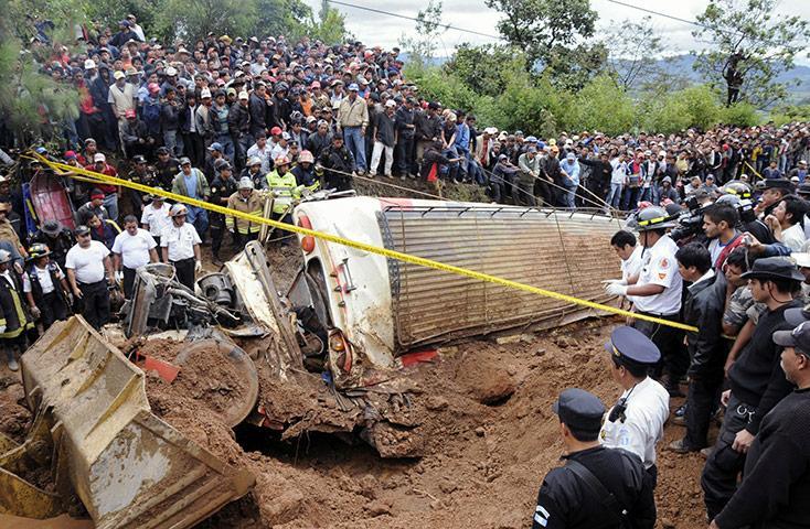 (Reuters) - A massive landslide buried