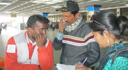 In addition, «free mobile phone» service is provided with the Libya returnee migrant workers at the Dhaka airport.