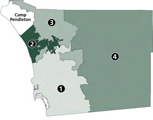 Map 2 Habitat Conservation Planning Areas in the San Diego Region Figure 15 MSCP South Land Conservation by