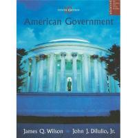 Advance Placement Government Summer Assignment Please checkout the following books from the bookstore: Wilson, James Q., and John J. DiLulio Jr.