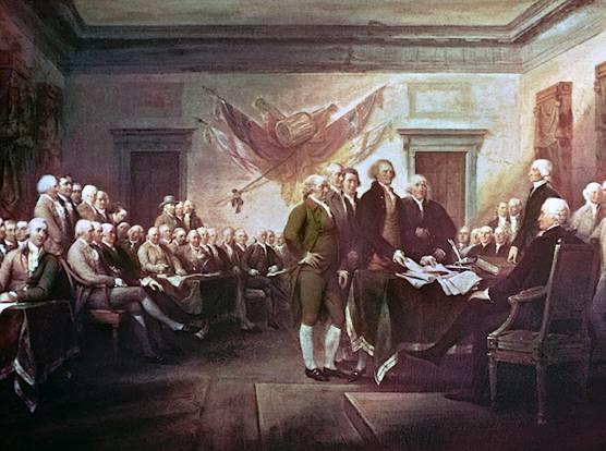 Declaration of Independence Second Continental Congress approved July 2, adopted July 4 1776.