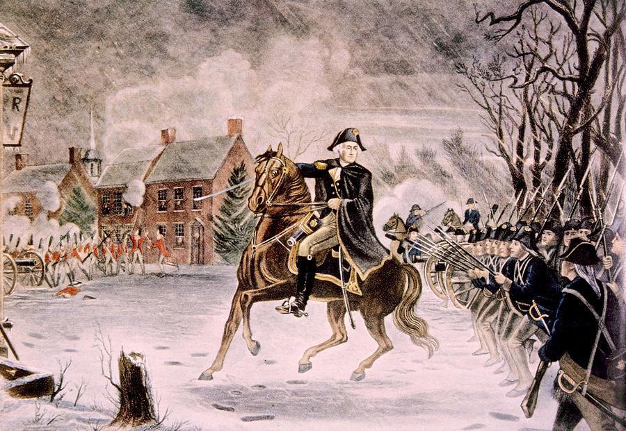 volunteers signed when they joined the army] were up on January 1, 1777.