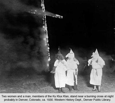 Violence in the South: The KKK KKK = Ku Klux Klan A secret society that used threats,