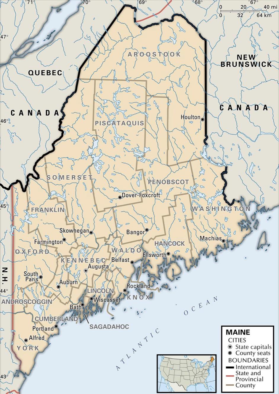 Introduction WARM UP: Some Canadians are angry that the state of Maine, prominently located between Quebec and New