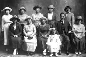 about 1/3 of them were Issei, or first generation immigrants, and 2/3 of