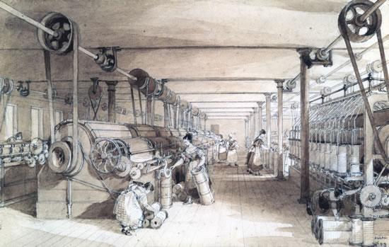 The Emergence of the Factory Juliane Ponce Before War of 1812 : Most of manufacturing took place within private households; men women built and made products by hand New England entrepreneurs started
