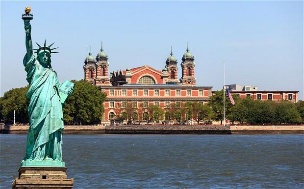 ELLIS ISLAND Immigrant processing station on the East