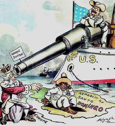 States to the Monroe Doctrine may force the United States, however reluctantly, in flagrant cases