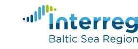 8 Proposal INTERREG Vb Baltic Sea Programme A good network is nothing without money! The INTERREG Vb Baltic Sea Region programme has launched its 1st call of proposals.