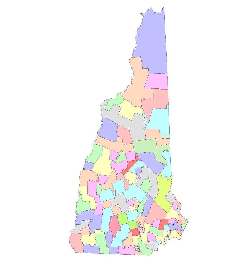 New Hampshire Article 9 of the New Hampshire Constitution gives the legislature control of redistricting.