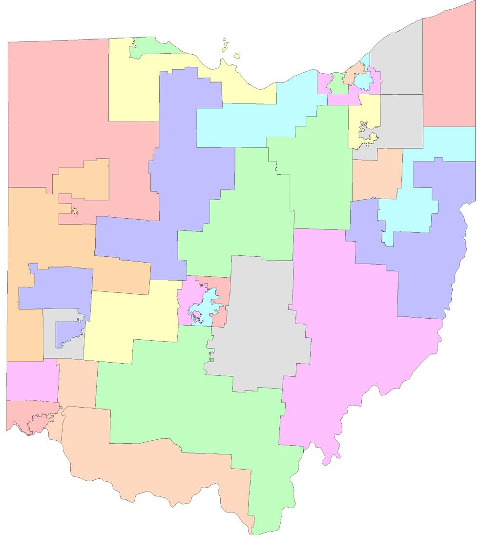 BOARDS OF APPORTIONMENT Ohio The redistricting plans for the state legislative districts are controlled by an apportionment board.
