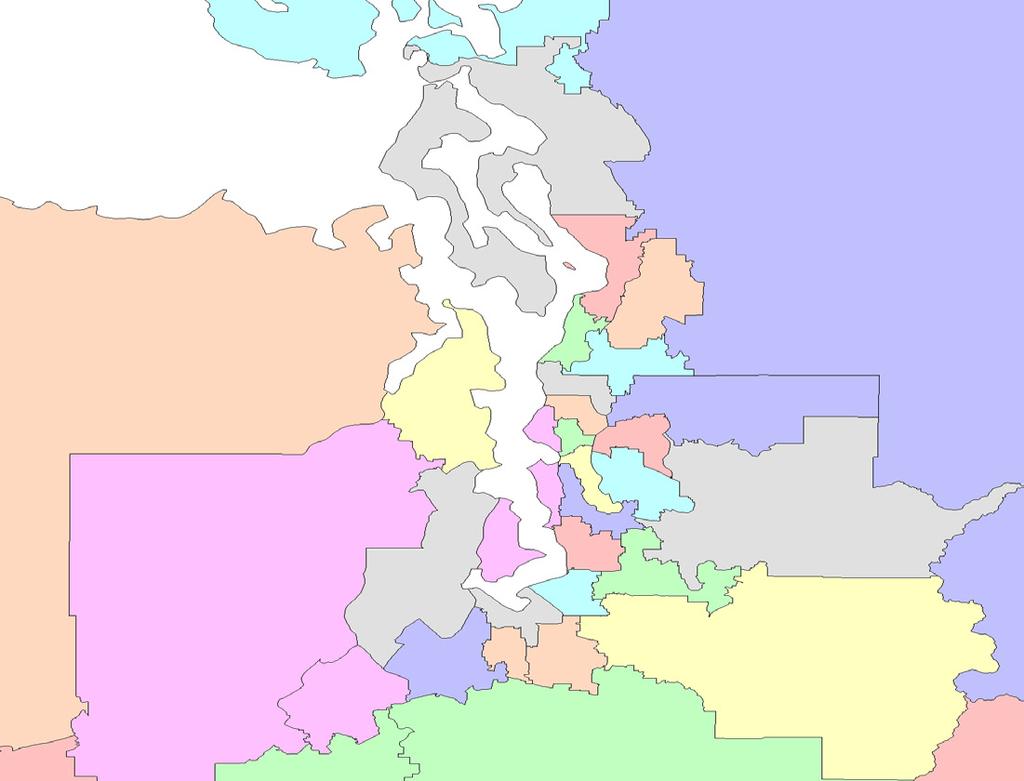 Washington Redistricting in Washington is controlled by the Washington State Redistricting Commission, consisting of five members with back-up court supervision.