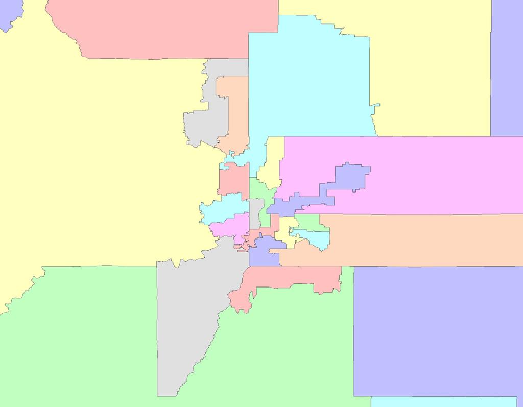 The Colorado Constitution spells out the state s redistricting process in Section 48. Part C specifies that no more than six members of the eleven-member commission may be members of the same party.