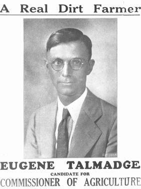 Eugene Talmadge 1st Public