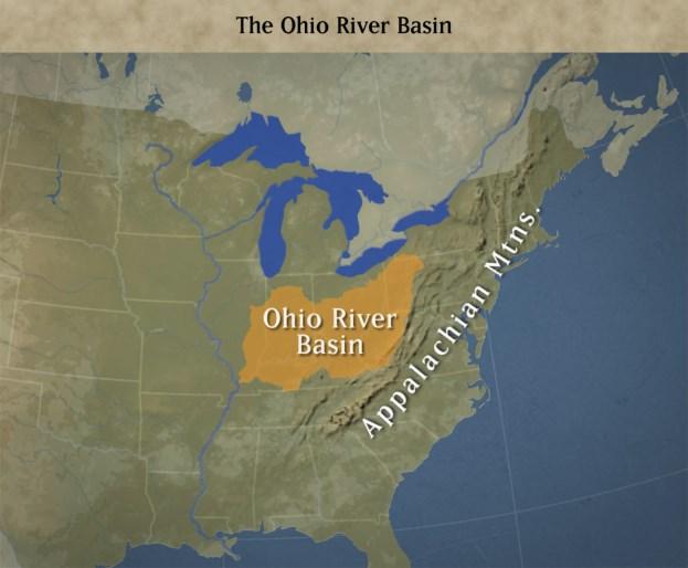 Ohio River Valley Area of land