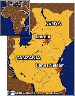 US African Embassies Attacked August 7, 1998