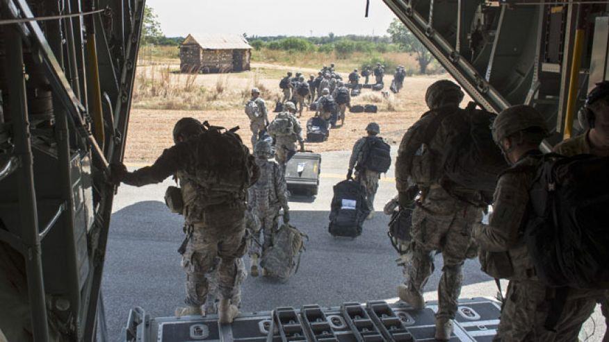 US Troops in Africa 45 US troops in South Sudan 150