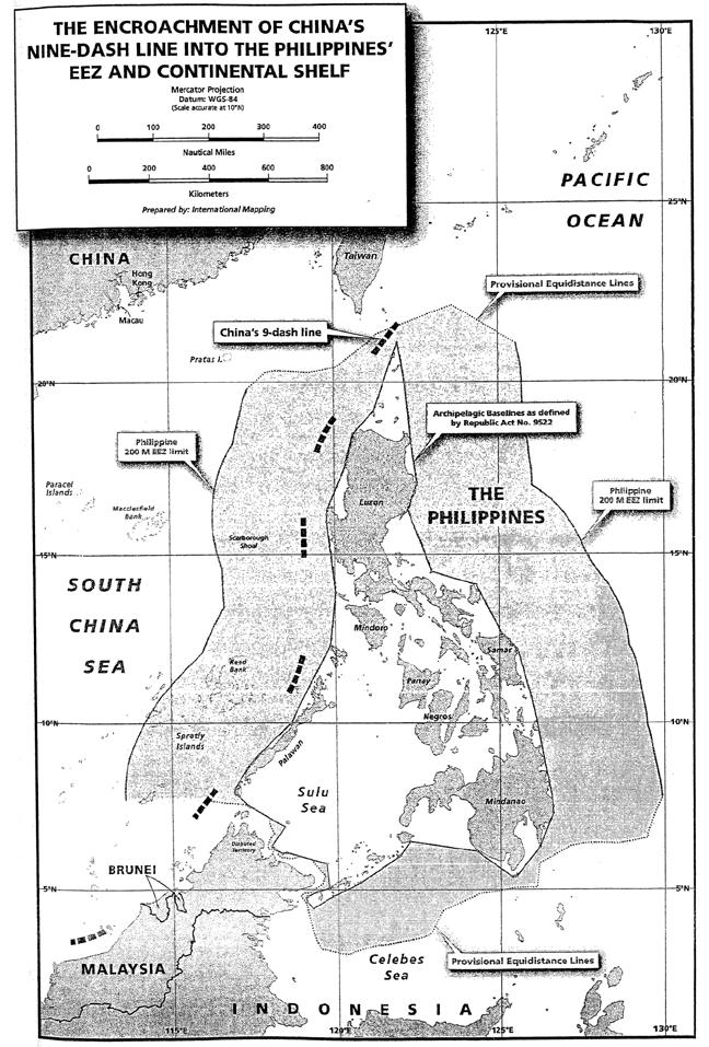 The Sino-Philippine Arbitration on South China Sea Disputes: Admissibility and Jurisdiction Issues 197 ones unilaterally proposed by the Philippines.