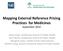Mapping External Reference Pricing Practices for Medicines September 2014